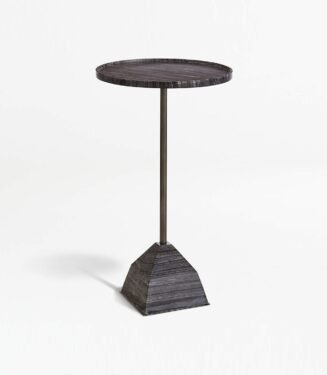 Round Marble High Table